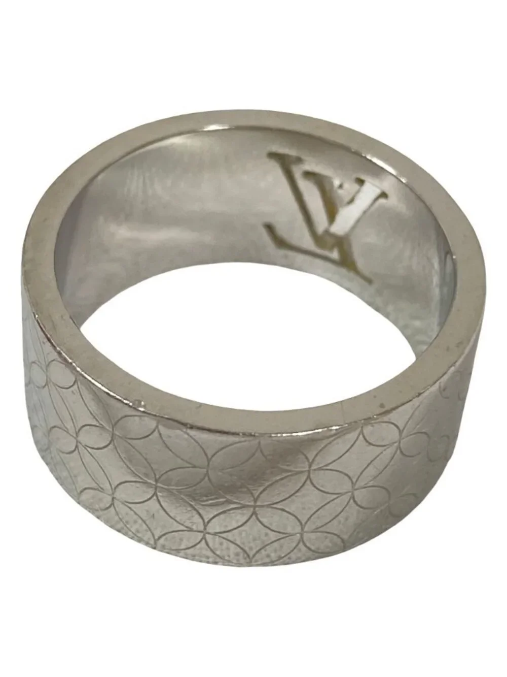 Louis Vuitton Bague Ring L Equivalent to Silver